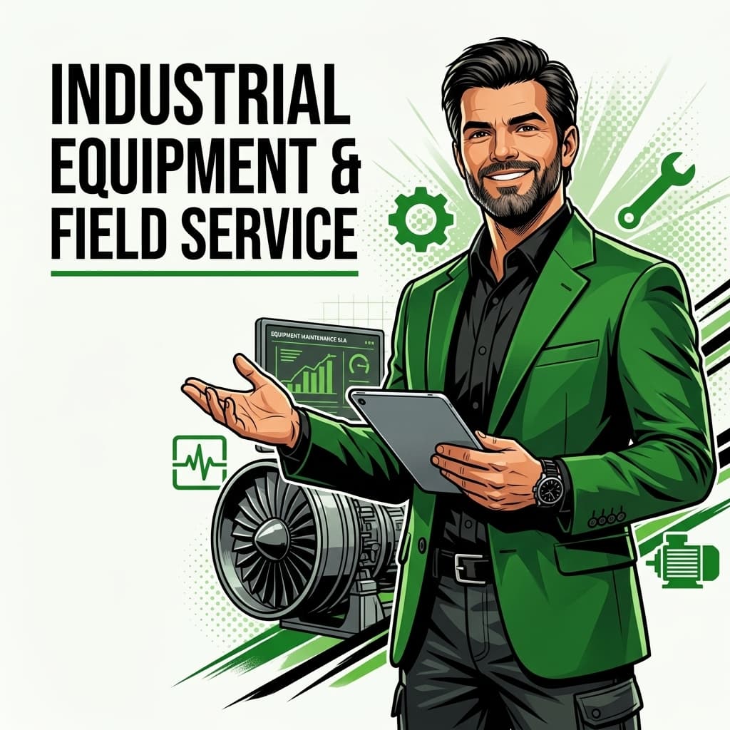 Executive guides for Industrial Equipment & Field Service